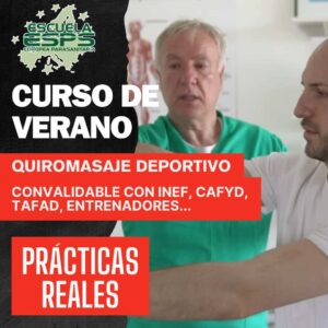 Curso intensivo de quiromasaje deportivo por toda España