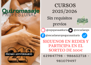 curso de quiromasaje